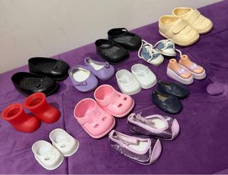 12 Scarpe e stivali per bambola vintage anni 70/89