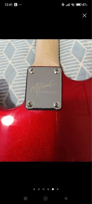 Guitarra Eléctrica MUSICOOL Roja