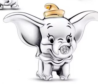 Charm Dumbo Disney Plata y Oro