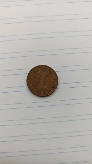 Moneda de 1 Penique de la isla de Jersey