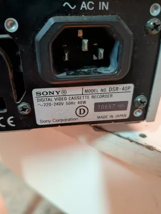 Sony DSR-40P Registratore MiniDV/DV vintage