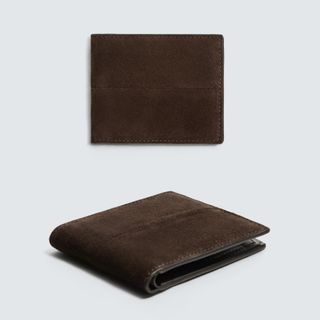 Cartera de piel tipo billetera