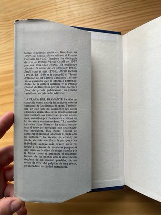 Libro La Plaza del Diamante