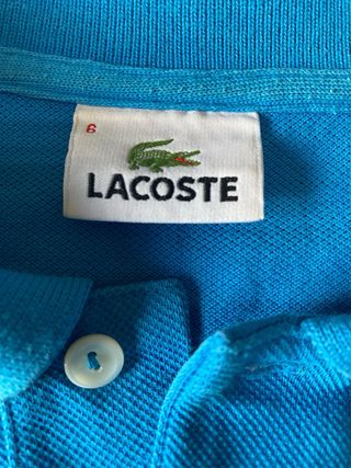 Polo Lacoste Azul