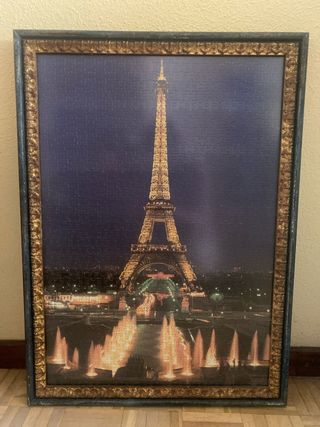 cuadro puzzle Torre Eifel