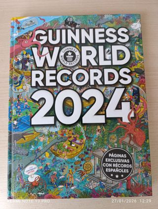 Libro GUINNESS WORLD RECORDS 2024
