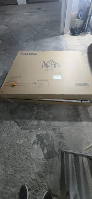 Mesa de ping pong azul