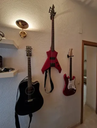 SOPORTE DE PARED PARA GUITARRA
