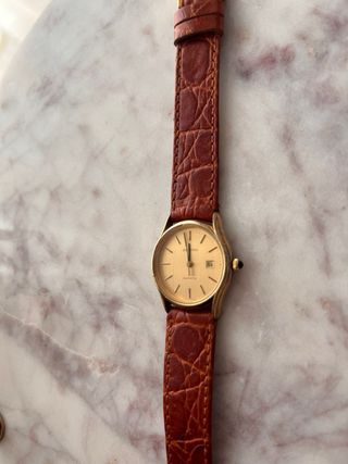 Reloj Zenith de Cuarzo Dorado 28mm