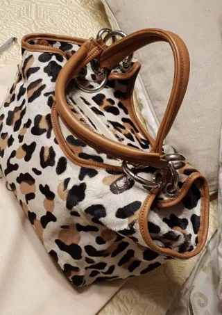 Bolso Acosta Animal Print Piel