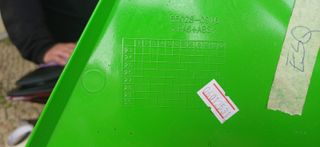 Ninja 500 SE 2025 Peça Carenagem Verde