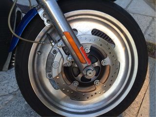 Harley Davidson Custom Azul