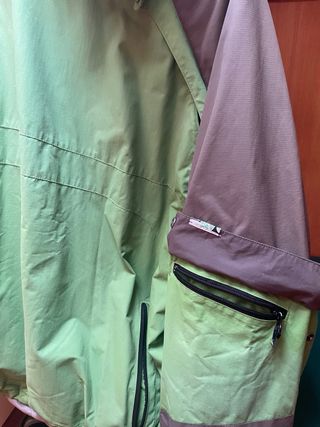 Abrigo quiksilver esqui snow plumas