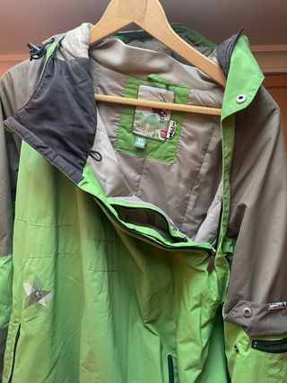 Abrigo quiksilver esqui snow plumas