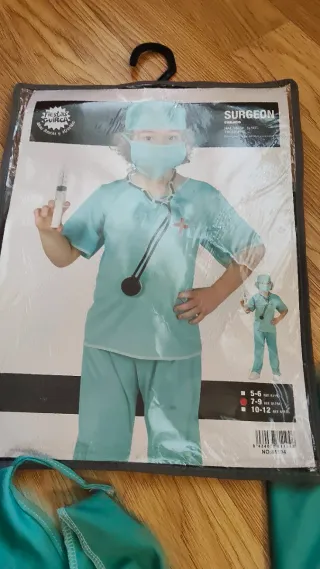 Disfraz Médico Infantil+bata