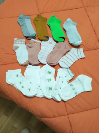 15 paia calzini fantasia donna