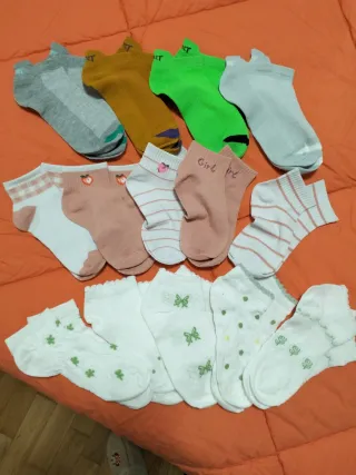 15 paia calzini fantasia donna