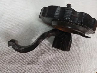 Cenicero coleccion madera tallada