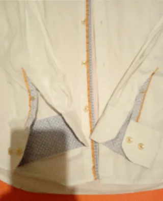 Camisa Johnny Cotton Blanca Talla M