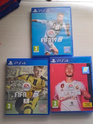 3 Juegos PS4: FIFA 17, 19 y 20