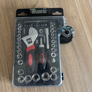 Juego de llaves de vaso 45 piezas