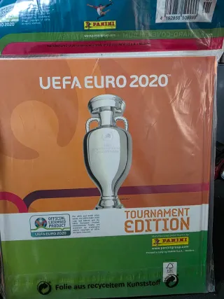 Álbum Panini Eurocopa 2020 Tapa Dura Precintado