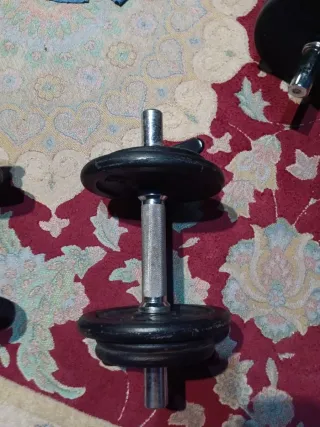 Mancuernas ajustables 9kg cada 1