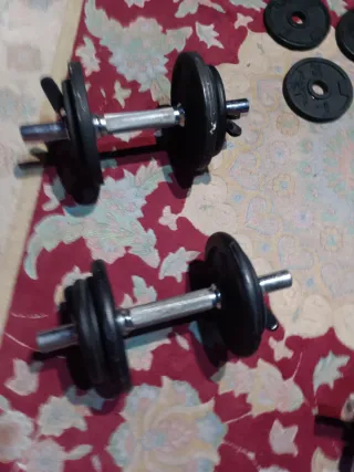 Mancuernas ajustables 9kg cada 1