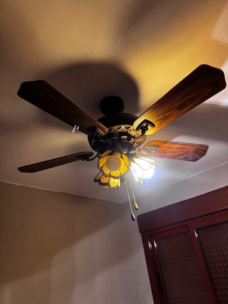 Ventilador de techo con lámpara