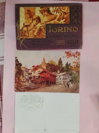 Cartoline storiche Esposizione Torino 1911