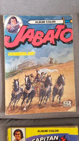 4 Cómics El capitán Trueno y Jabato