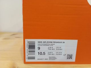 Nike (42,5 EU) Air Zoom Pegasus 39 Gris