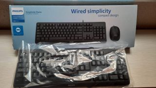 Teclado Philips Negro con Teclado Numérico