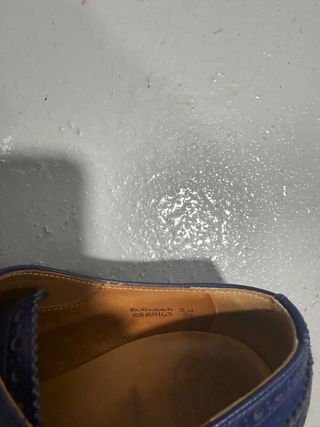 Church's Talla 37 Zapatos Brogue Azul