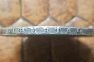 Moneda de Plata 5 pesetas 1871 Amadeo I