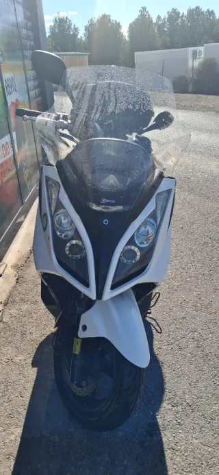 Maxiscooter Automática Blanca