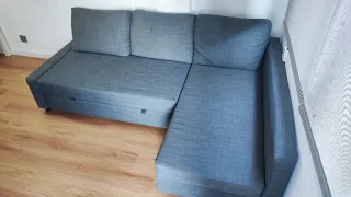 Sofá Cama Gris IKEA