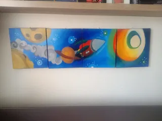 Cuadro decorativo espacio