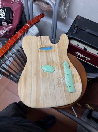 Cuerpo Guitarra Telecaster Paulova