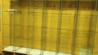 Vitrina Expositora Cristal y Madera