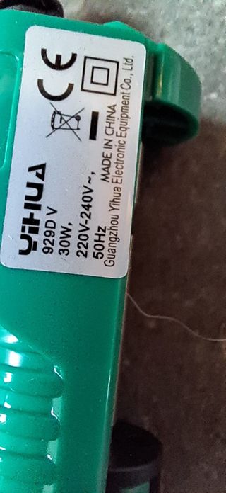 Soldador Eléctrico 929DV Nuevo, sin estrenar