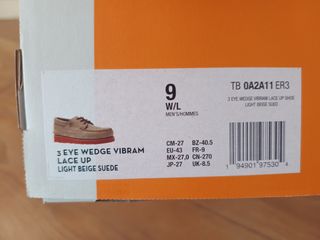 Nuevos Timberland 3 Eye Wedge VIBRAM