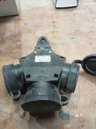 lote de 4  baces enchufes Negro 3 enchufes 16 amp