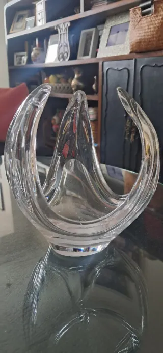 Centro de mesa de cristal