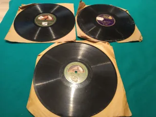 DISCO GRAMÓFONO - LOTE DE 3 DISCOS