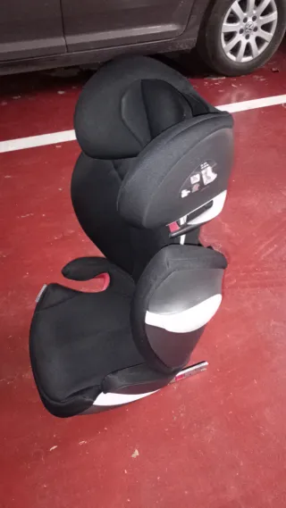 Silla coche Isofix Grupo 2/3 Negra