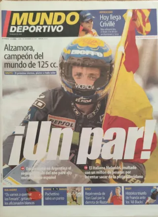 Periódicos deportivos MARCA,AS y Mundo Deportivo