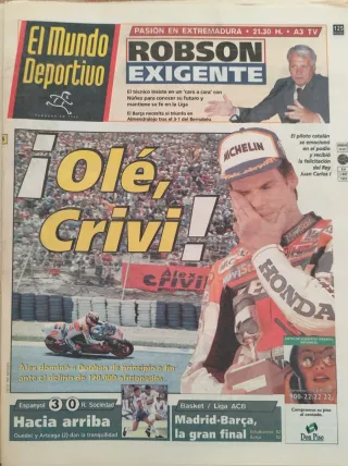 Periódicos deportivos MARCA,AS y Mundo Deportivo