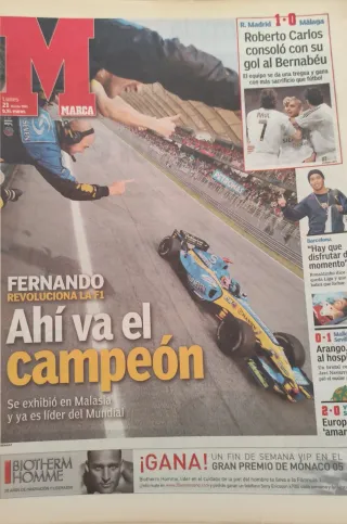 Periódicos deportivos MARCA,AS y Mundo Deportivo