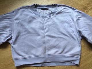 Sudadera Zara Lila Talla S